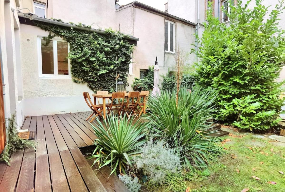 Maison De Ville Avec Terrasse Et Jardin Remeš Exteriér fotografie